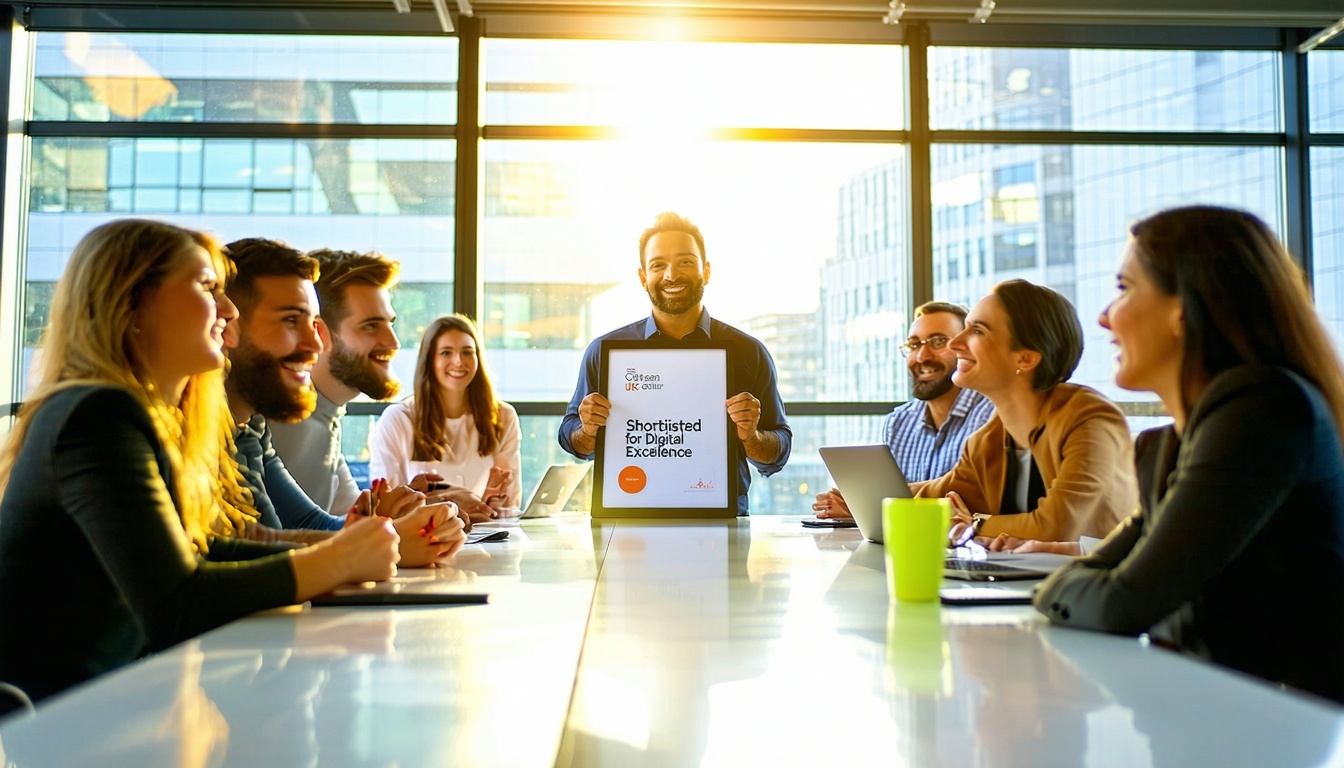 Shortlisted For The Prestigious UK Digital Excellence Awards