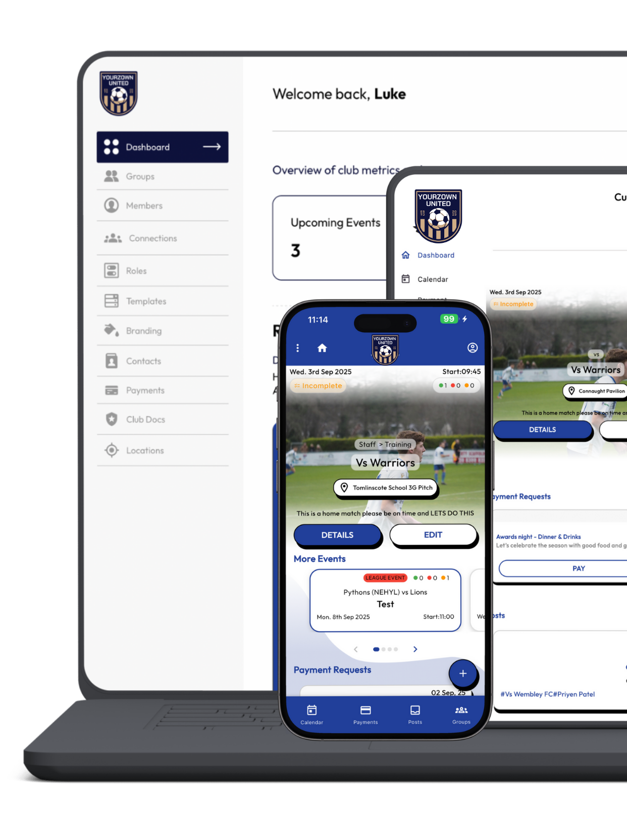 Mobile App for Club & Community Management Mobile App for Club & Community Management
